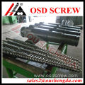 Conical twin screw and barrel for Jwell extrusion machine